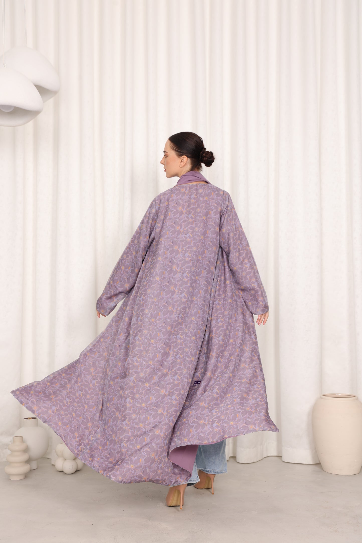Kiyora's Lavender Abaya