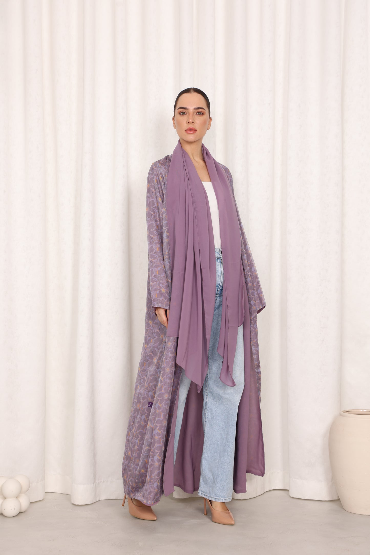 Kiyora's Lavender Abaya
