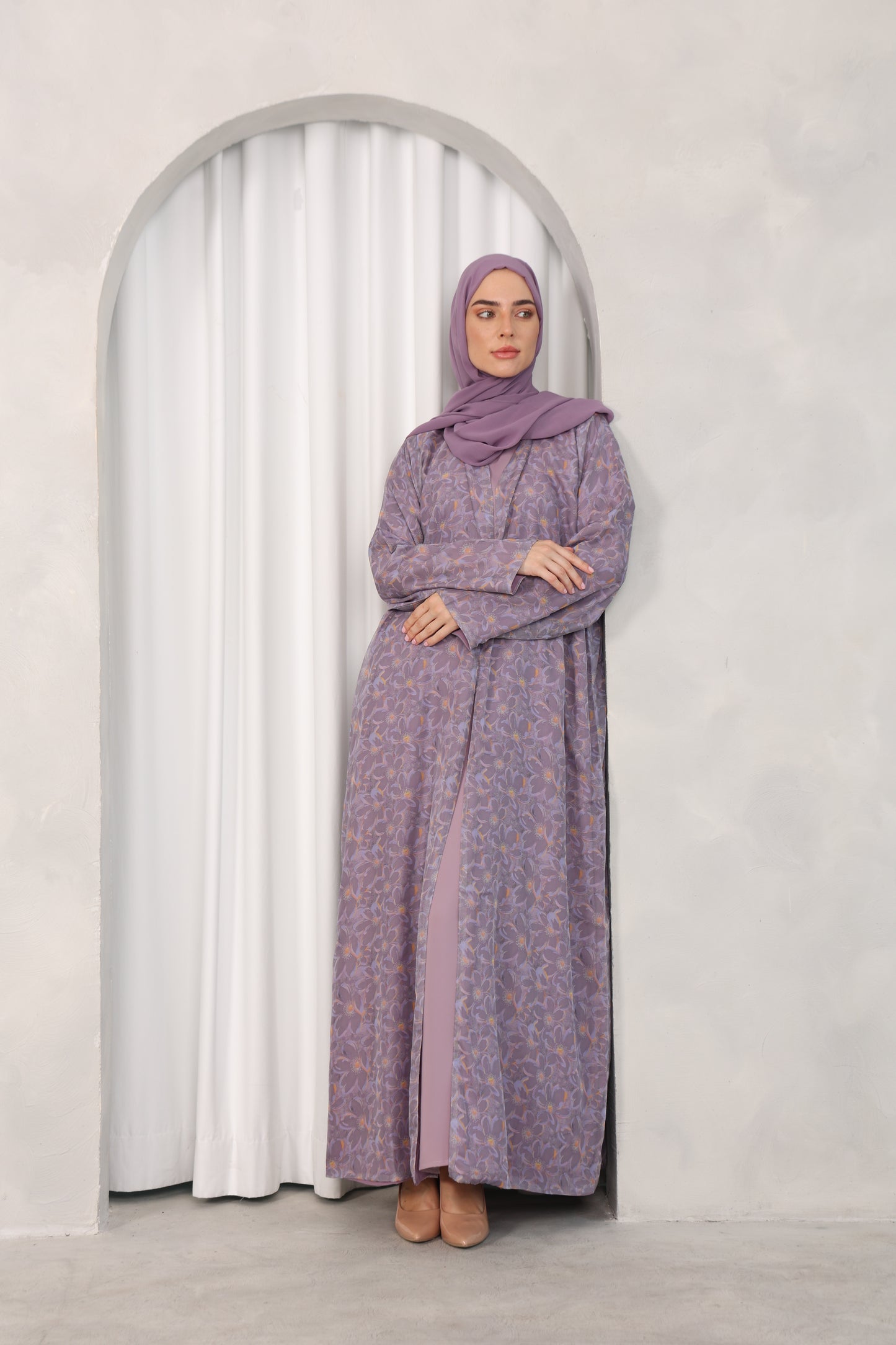 Kiyora's Lavender Abaya