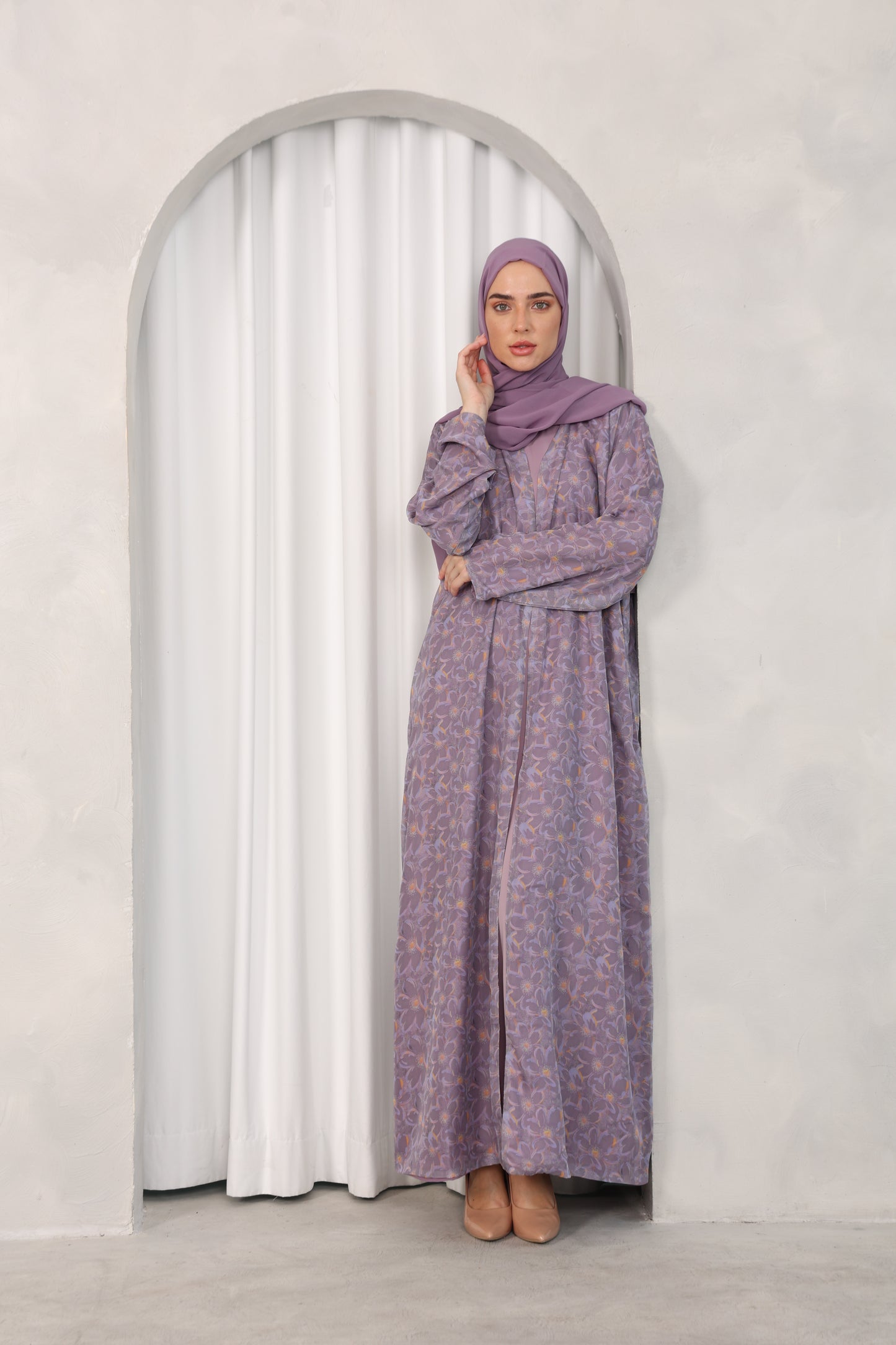 Kiyora's Lavender Abaya