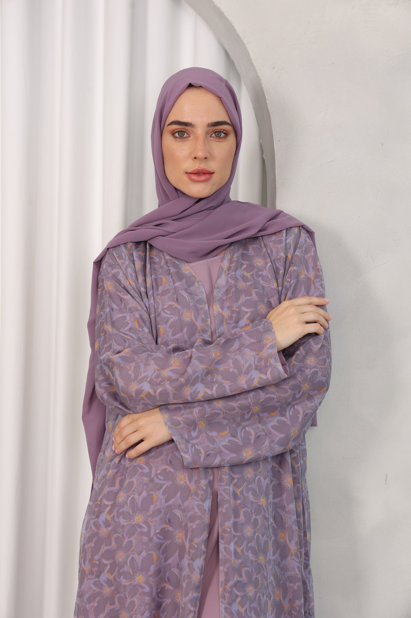 Kiyora's Lavender Abaya