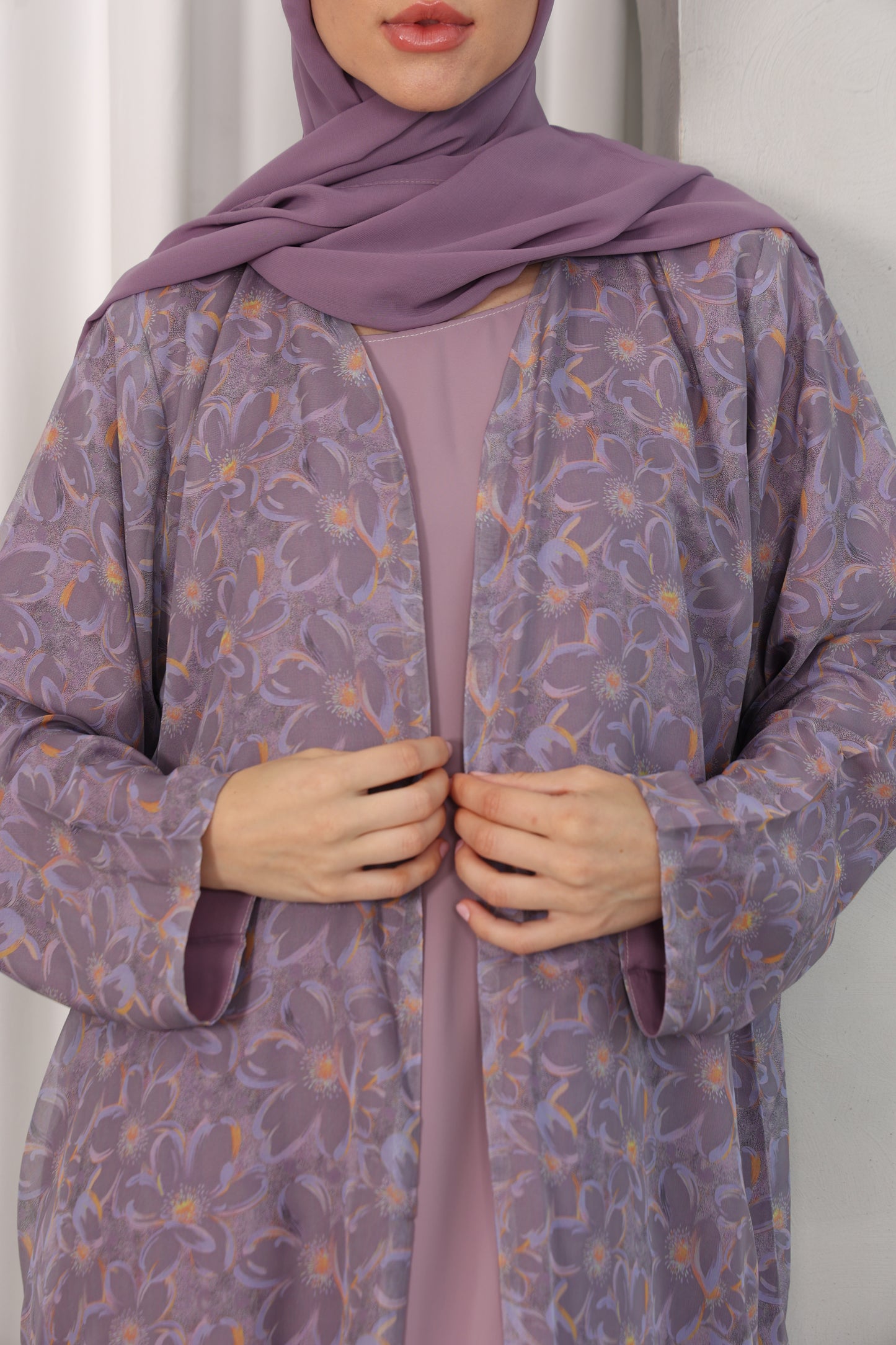 Kiyora's Lavender Abaya