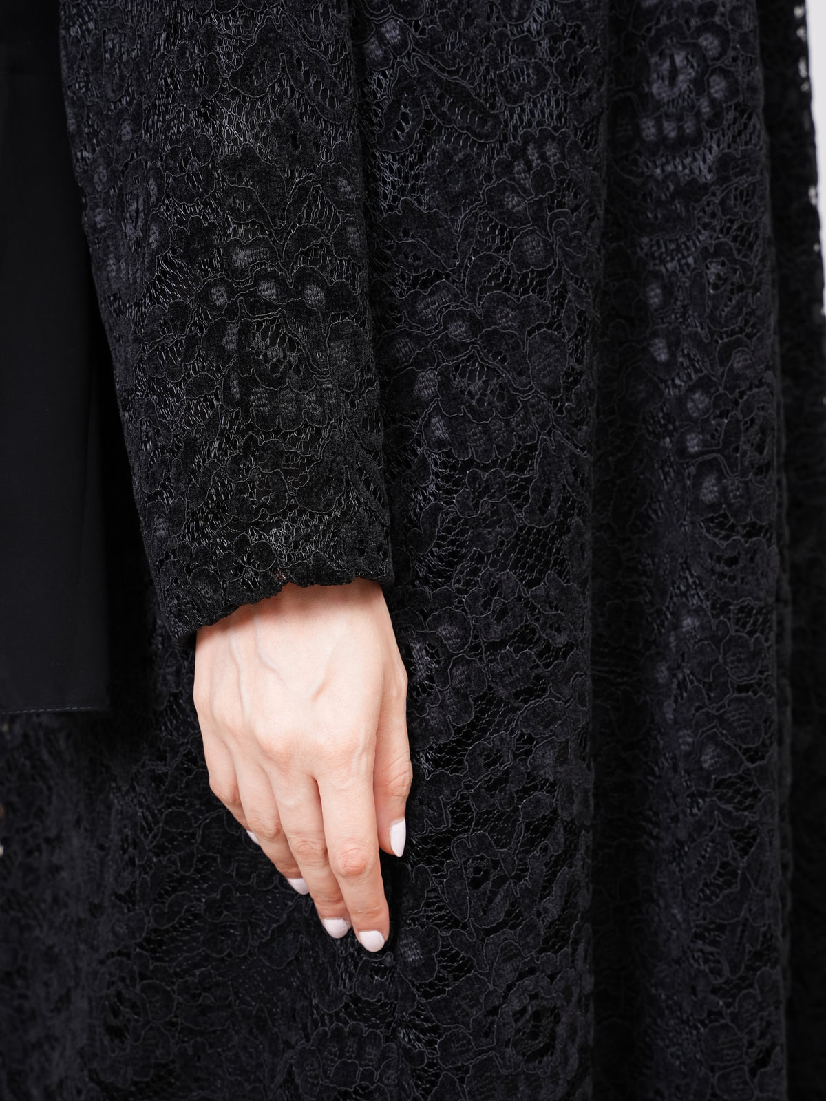 Laced Velvet — Black